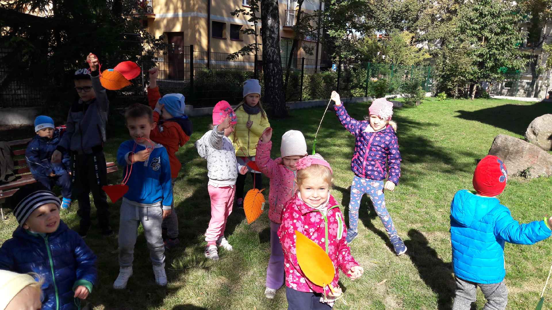 Zajęcia w ogrodzie przedszkolnym – grupa I