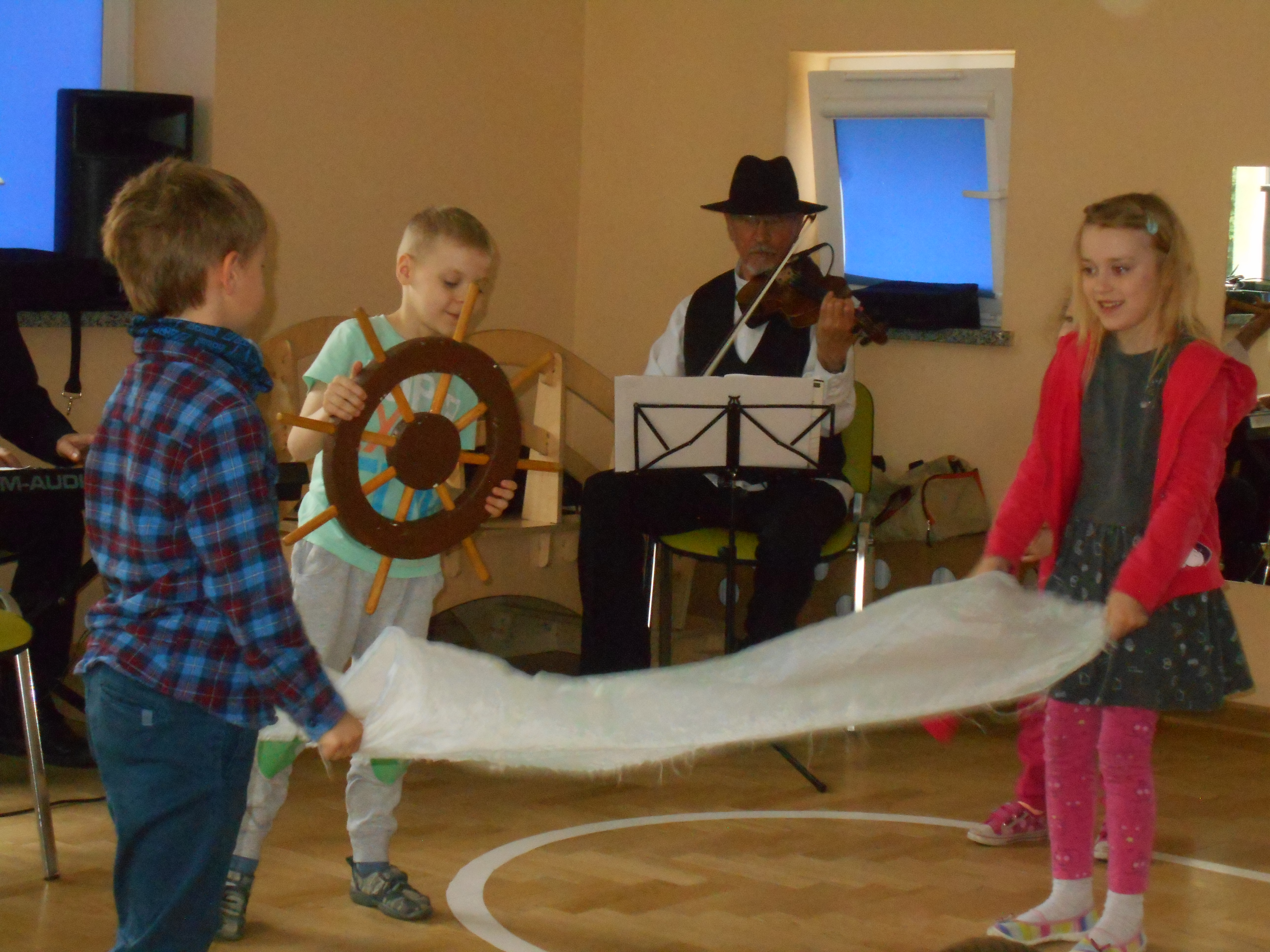 ,,Pani Adela i swing” – audycja muzyczna z udziałem przedszkolaków
