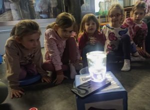 Doświadczenie z latarką.