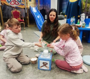 Doświadczenie - wulkan.