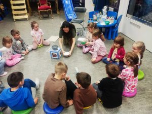 Doświadczenie z mąki.