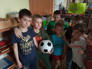 Prezent od mamy Ignasia i Sebusia