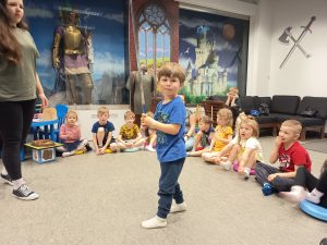 Rycerz Krzysztof w muzeum