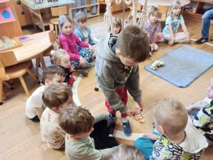 Wizyta taty Gabrysia