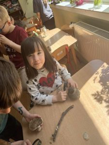 Kalina ogląda hubę