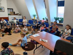 Wizyta dzieci grupy III w szkole językowej