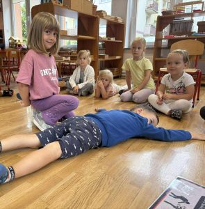 Nauka udzielania pierwszej pomocy w gr.