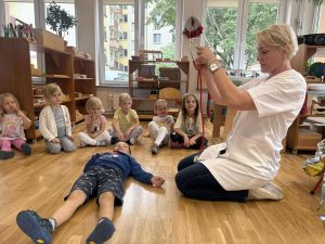 Nauka udzielania pierwszej pomocy w gr.