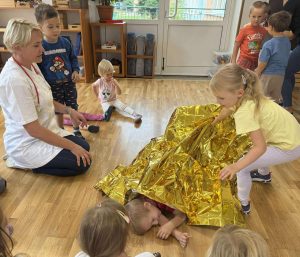 Nauka udzielania pierwszej pomocy w gr.