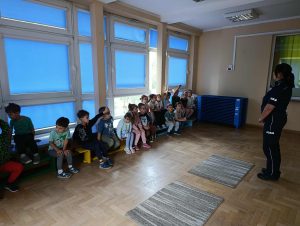 Spotkanie z funkcjonariuszem Policji