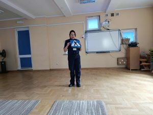 Spotkanie z funkcjonariuszem Policji