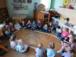 Wizyta Bogusia absolwenta przedszkola