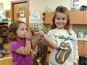 Ślimak jest bardzo milutki