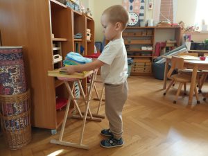 Wiktor lubi porządek