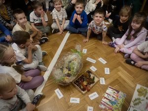 Zajęcia w grupie II z uczniami Szkoły Podstawowej Nr 4