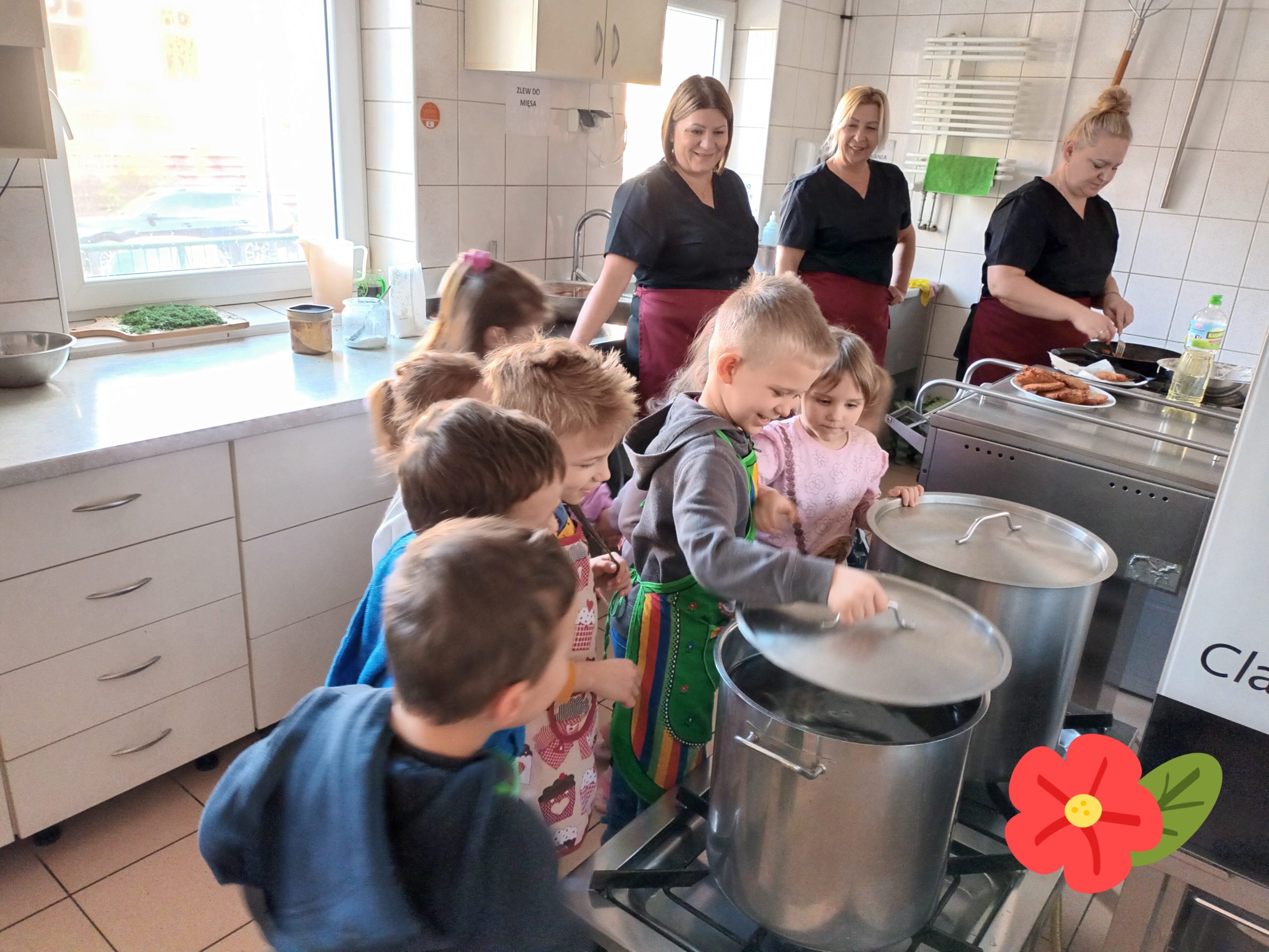 Wizyta w kuchni przedszkolnej