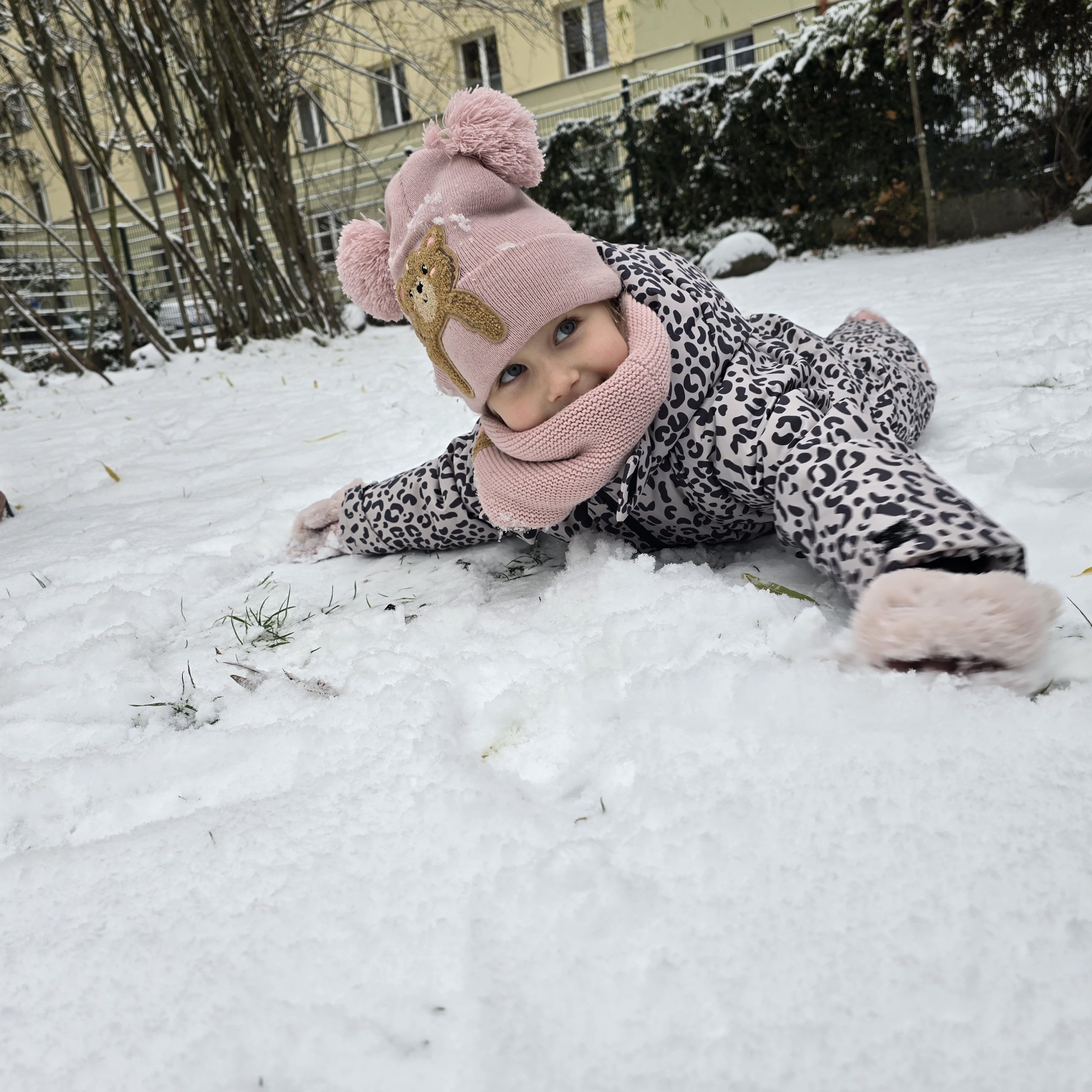 Zabawy na pierwszym śniegu