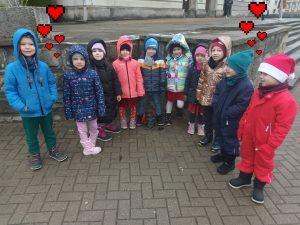 Dzieci z Misiem Studentem