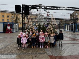 Oglądanie świątecznych dekoracji