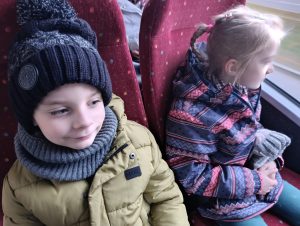 Podróż autokarem do Straży Pożarnej