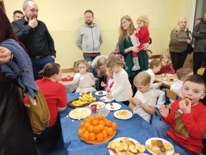 Wspólny poczęstunek