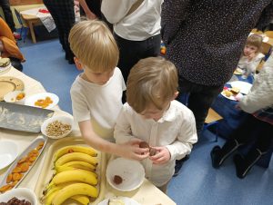 Wspólny poczęstunek