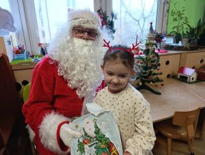 spotkanie z Mikołajem - Tosia