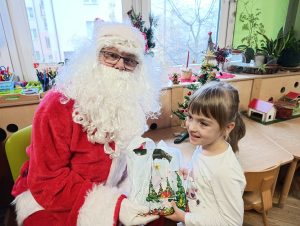 spotkanie z Mikołajem - Malwinka