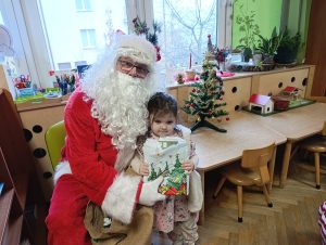 spotkanie z Mikołajem - Emilka