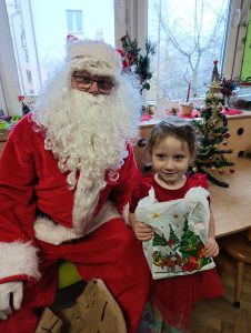 spotkanie z Mikołajem - Weronika