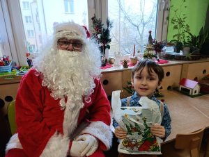 spotkanie z Mikołajem - Antoś