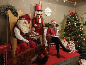 Ignacy na spotkaniu z Mikołajem