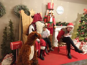 Lew na spotkaniu z Mikołajem