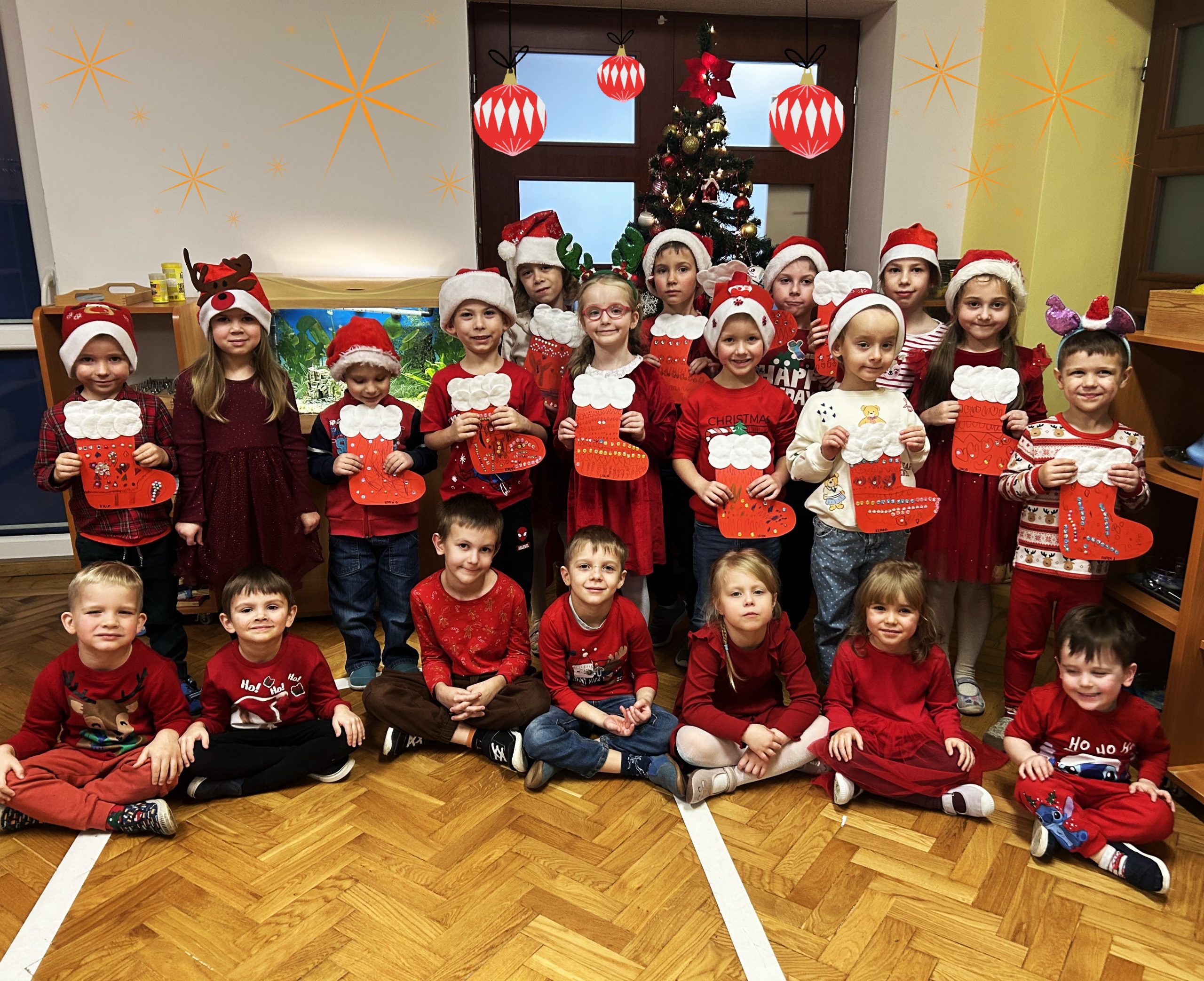 Mikołajki pełne radości – grupa II