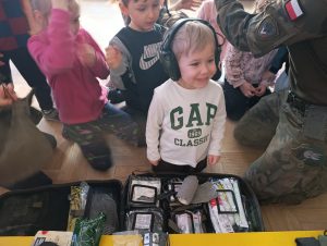 Dzień z żołnierzem w naszym przedszkolu