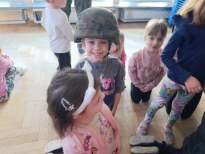 Dzień z żołnierzem w naszym przedszkolu