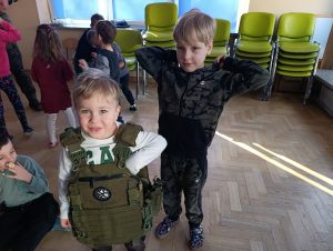 Dzień z żołnierzem w naszym przedszkolu