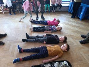 Przedszkolaki i żołnierze – wspólna lekcja patriotyzmu