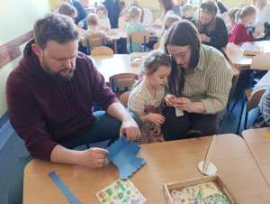 Wielkanocne warsztaty z udziałem rodziców