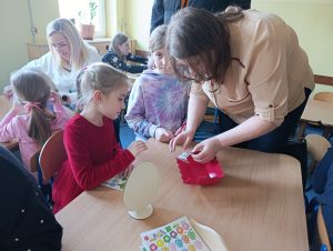 Wielkanocne warsztaty z udziałem rodziców