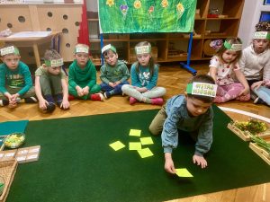 Pierwszy dzień wiosny - zajęcia w grupie j