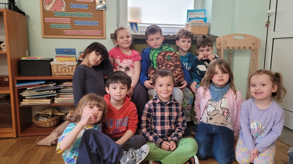 Spotkanie z absolwentem Julianem w grupie VII