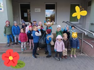 Przedszkolaki z Przedszkola Samorządowego nr 36 w akcji Czysty Białystok