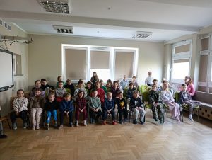 Spotkanie z książką i starszymi kolegami
