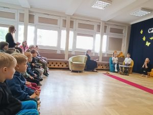 Spotkanie z książką i starszymi kolegami