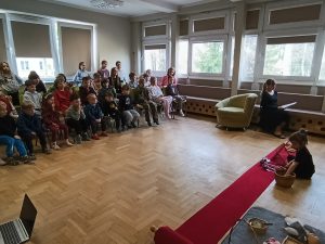 Spotkanie z książką i starszymi kolegami