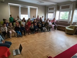 Spotkanie z książką i starszymi kolegami