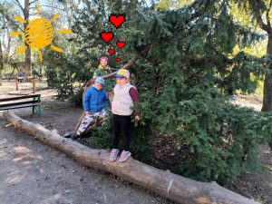 Wspólna zabawa w parku