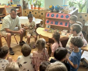 Niezwykły gość w naszym przedszkolu