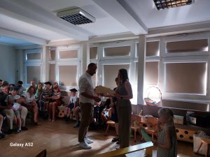 Uroczyste zakończenie roku przedszkolnego w Grupie III